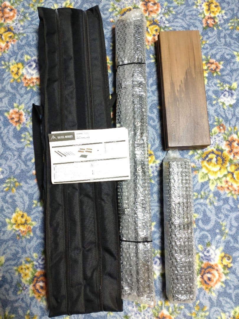 新品　RATELWORKS ウッドパネルテーブル　黒 RATEL WORKS テーブル RATELWORKSウッドパネルテーブル120とフラット