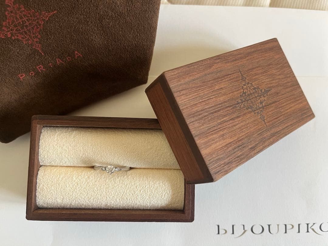 ビジュピコ　ポルターダ　ダイヤモンドリング　5号