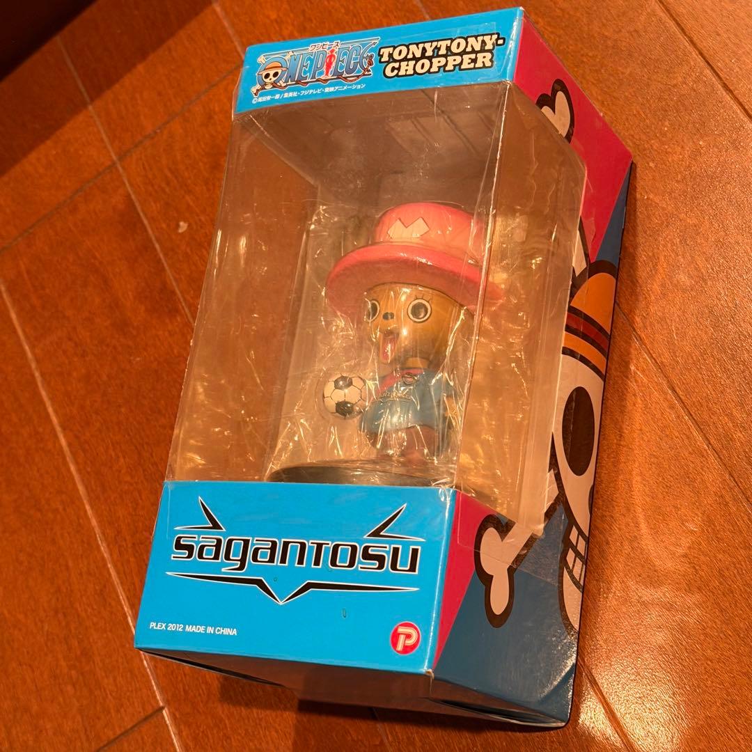 未開封：アニメ『ONE PIECE』とJリーグのサガン鳥栖のコラボ・フィギュア
