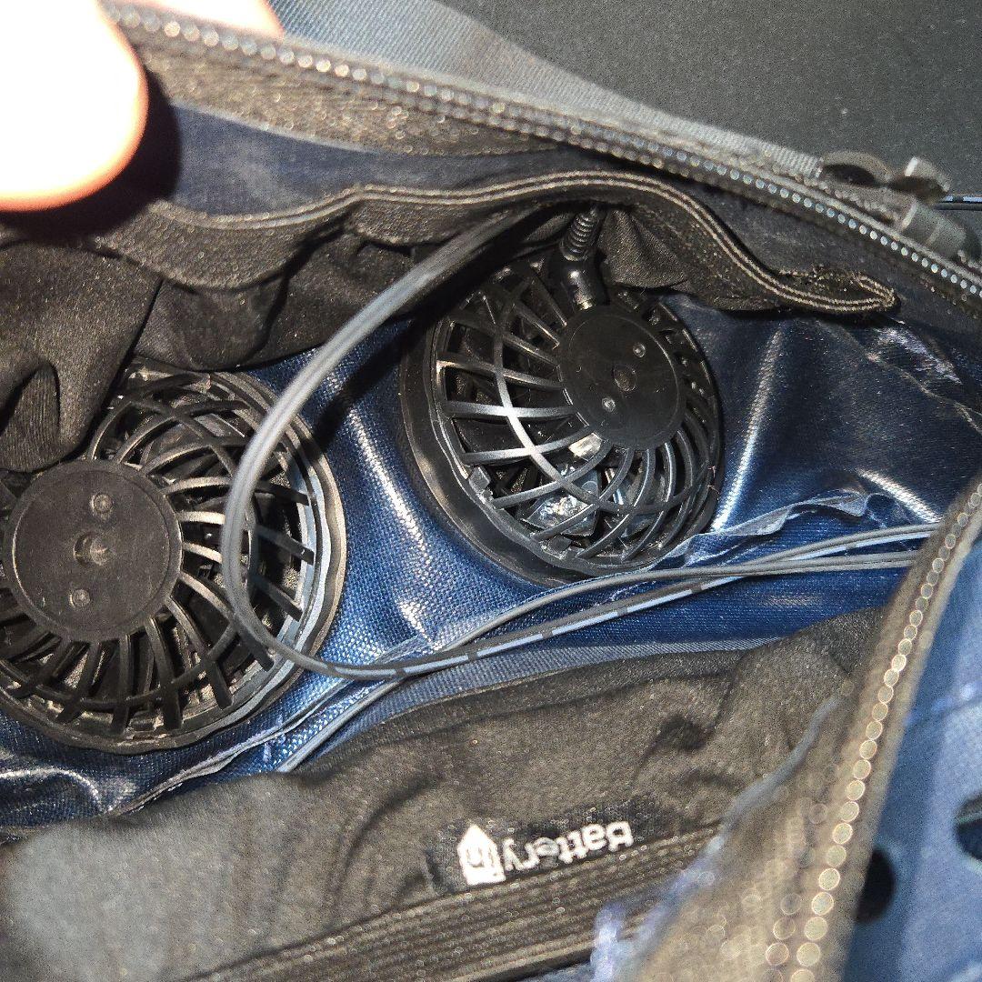 ロゴス LOGOS 野電 ボディエアコン Vツインクール 腰掛け扇風機