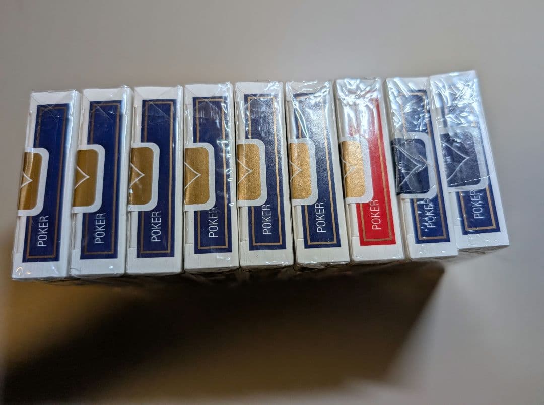 トランプ オハイオ製 9個 ゴールドスタンダード ライダーバック OHIO