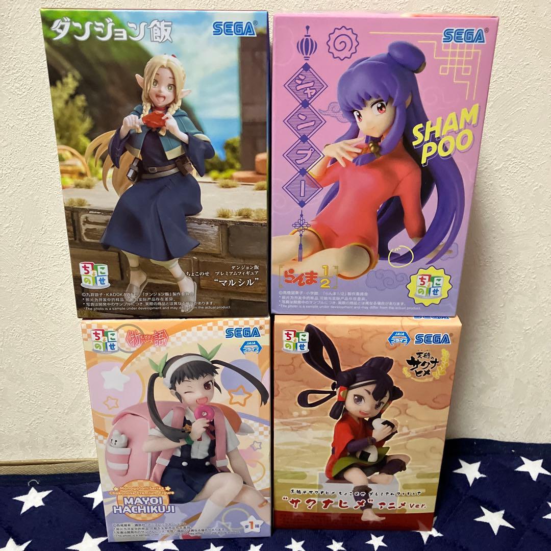 新品未開封 ちょこのせ SEGA アニメフィギュア 4体セット - メルカリ
