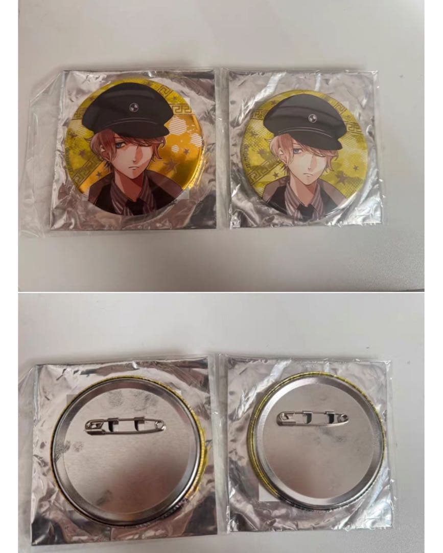 ディアラバ 香港限定軍服 ビッグ缶バッジ ホロ 逆巻シュウ