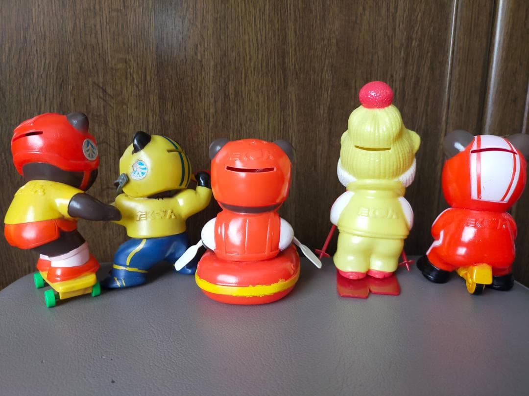 たくぎん たくちゃん 貯金箱 5個