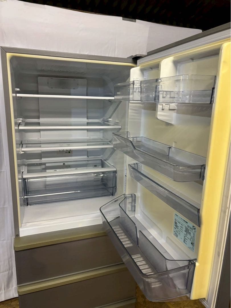 AQUA 4ドア冷蔵庫 AQR-36H(S) 2019年製 355L左開き