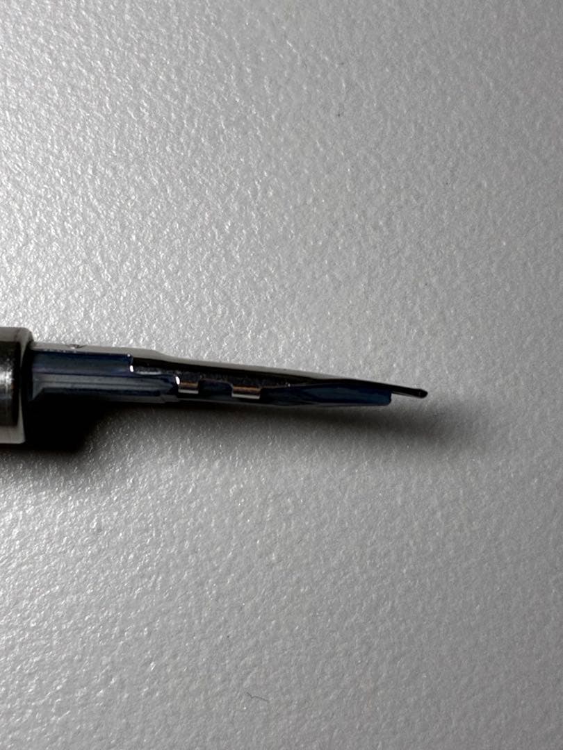 PILOT Capless 万年筆 マットブラック　EF キャップレス