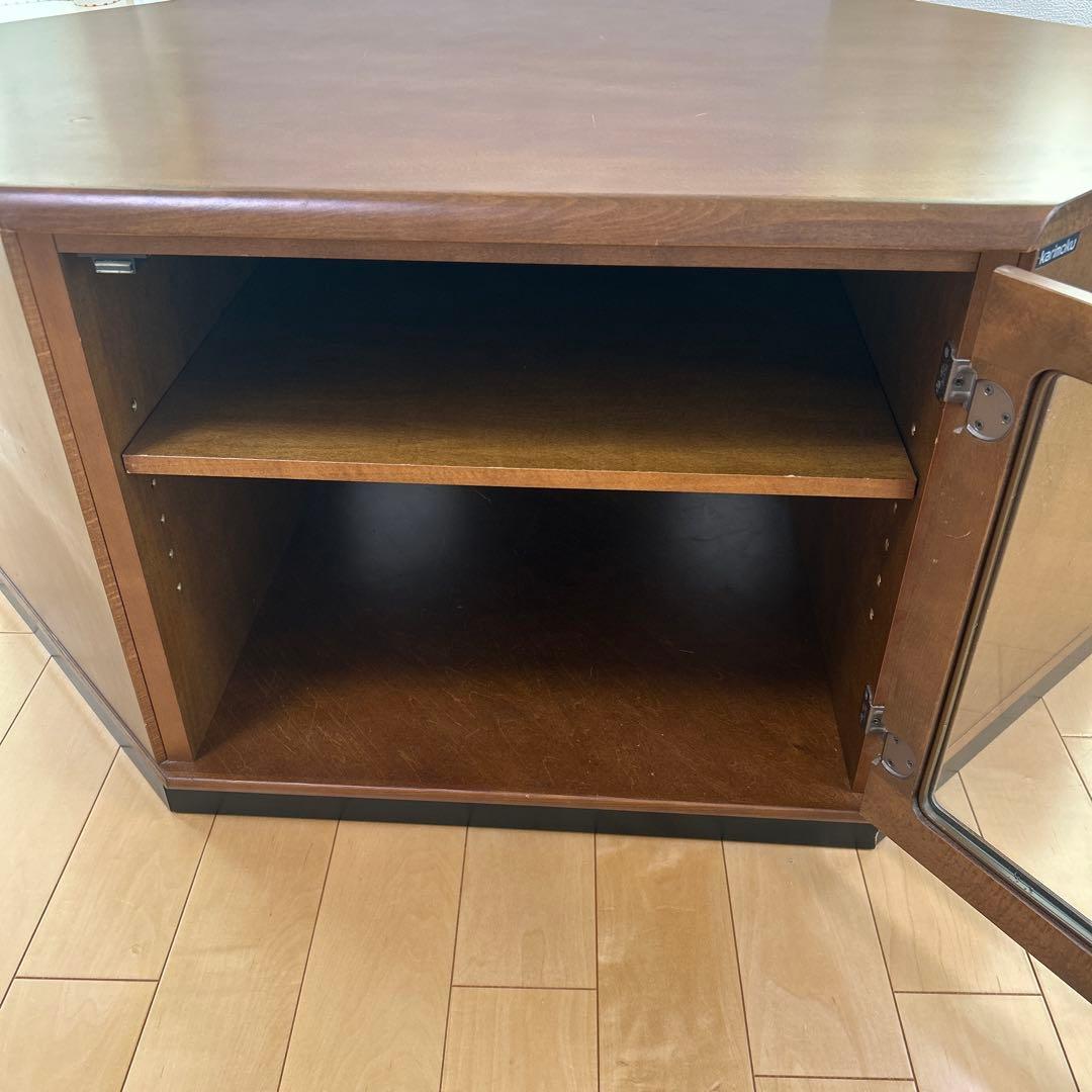 カリモク コーナーテレビボード テレビ台 カリモク家具 オールド