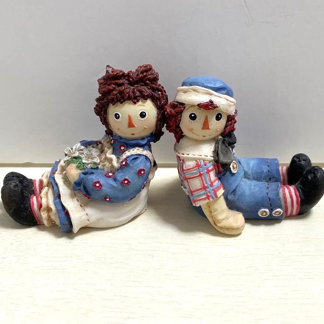 ラガディアン&アンディ 置物 陶器 フィギュア 2点セット - メルカリ