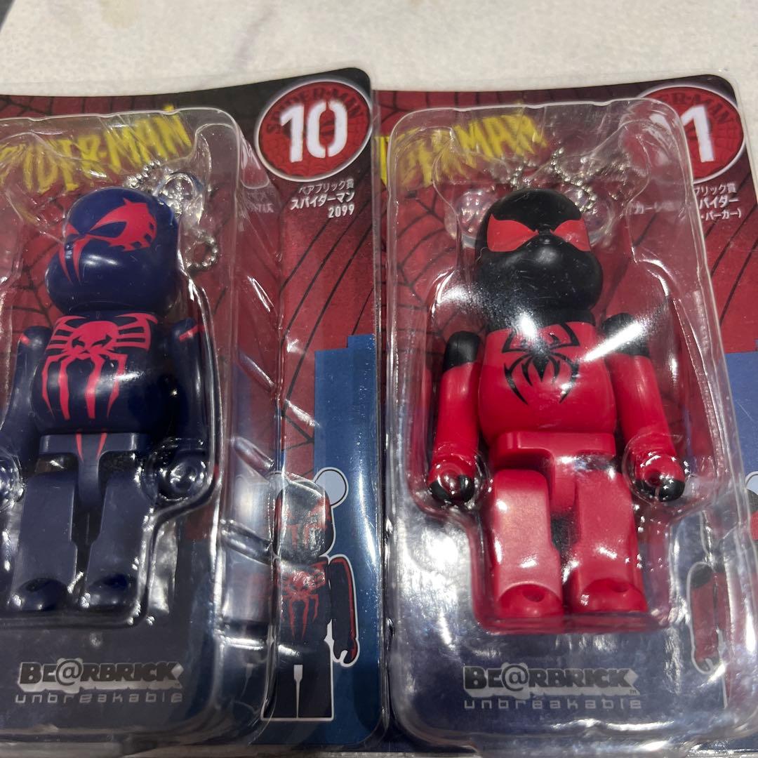 ベアブリックハッピーくじ スパイダーマンシリーズ 4体セット - メルカリ