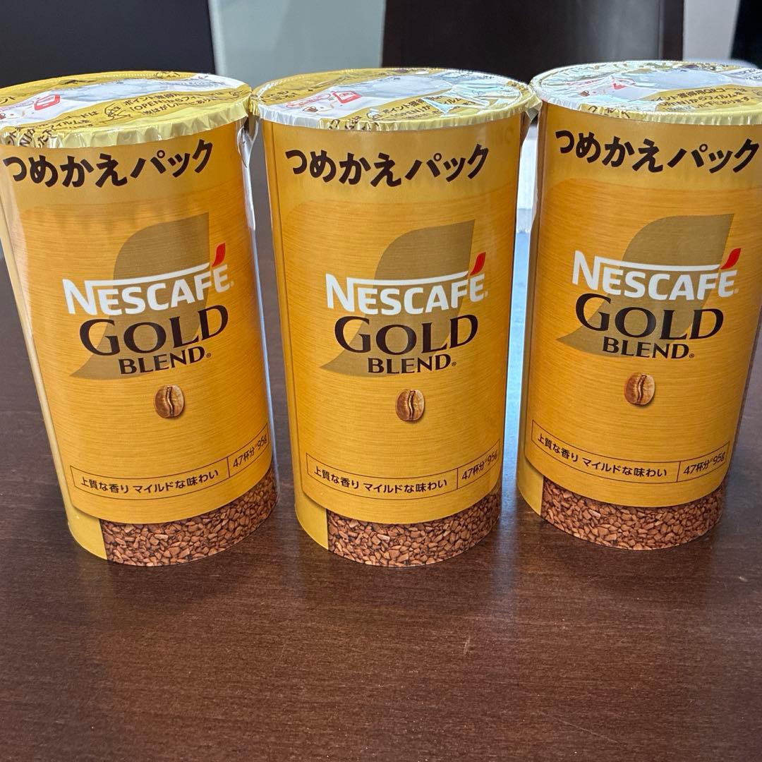 Nescafe Gold Blend つめかえパック 3個セット - メルカリ