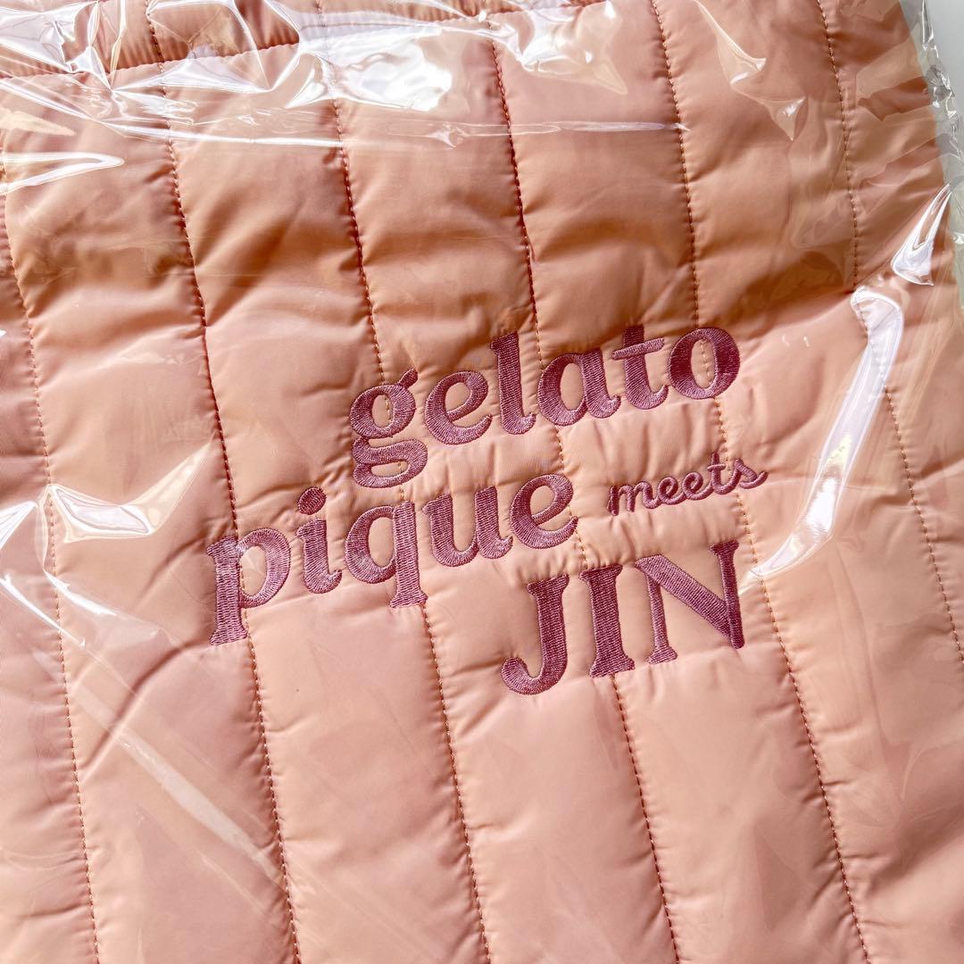 BTS JIN ジン ジェラピケ ジェラートピケ トートバッグ ピンク - メルカリ