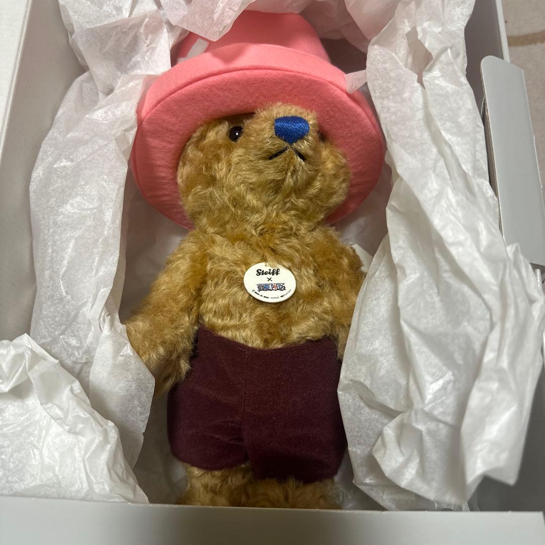 テディベア 限定1500体 シュタイフ チョッパーテディベア 最終値下げ シュタイフ×TONYTONY．CHOPPER | ONE PIECE（ワンピース