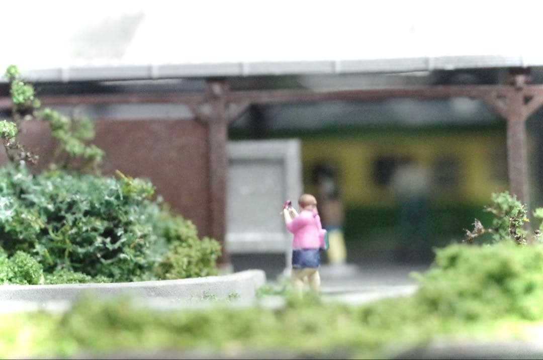 umizou　江ノ電 ジオラマ展示台