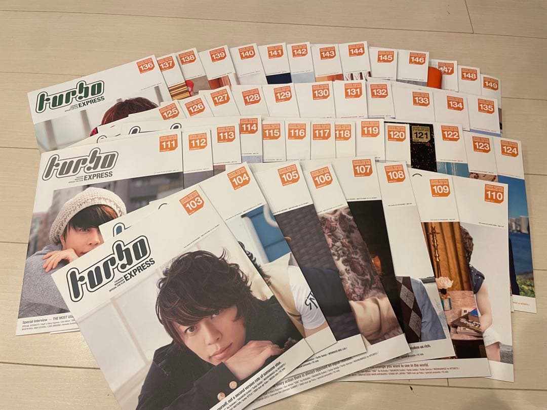 T.M.Revolution（西川貴教）turbo会報詰合せ