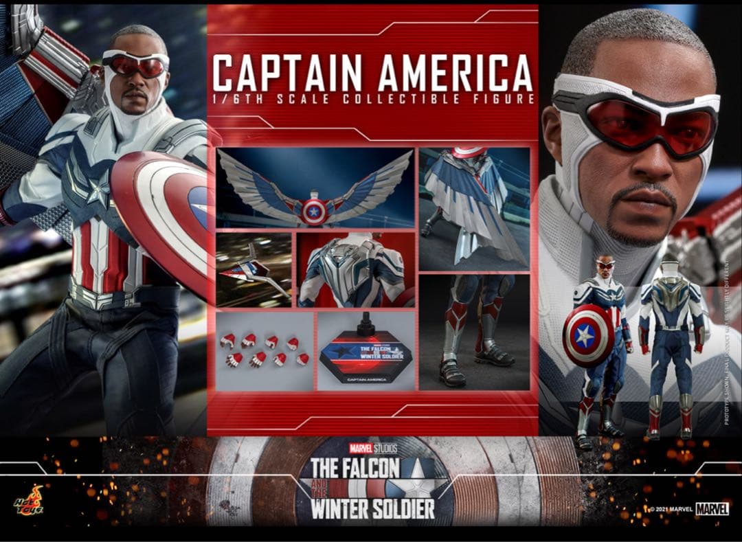 チ*ス様 ホットトイズ『ファルコン＆ウィンター・ソルジャー