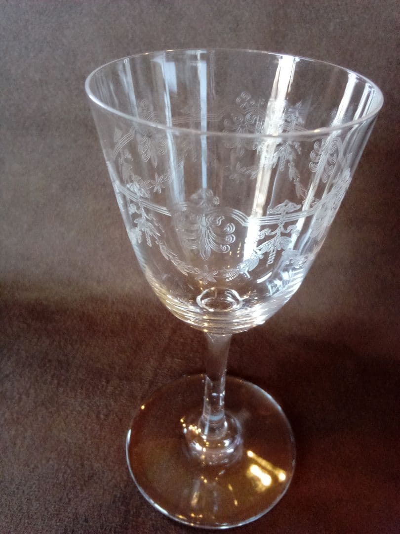 フランス オ—ルドバカラ ワイングラス 「ボ—アルネ」