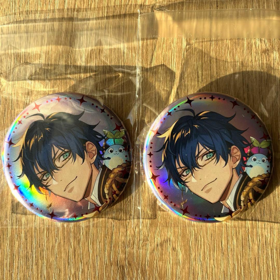 にじフェス2025 OVERTURE 缶バッジ レオスヴィンセント2点セット