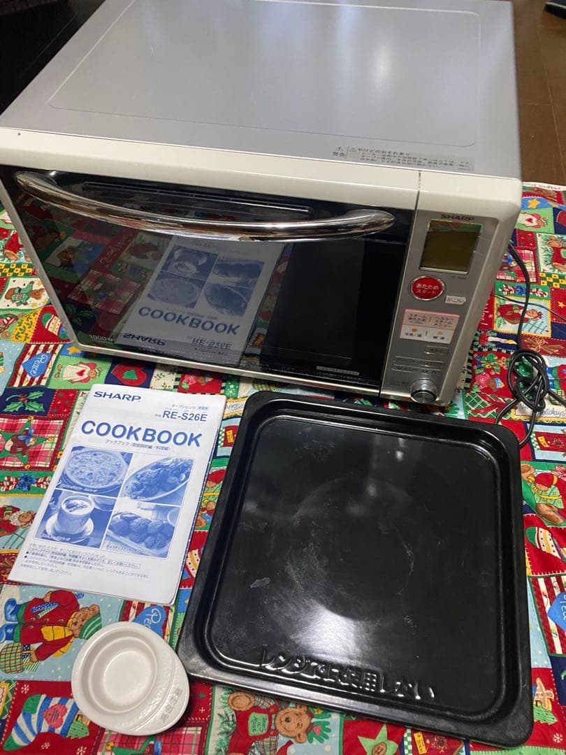 SHARP☆スチームオーブンレンジ☆RE-S26E取扱説明書スチームカップ天