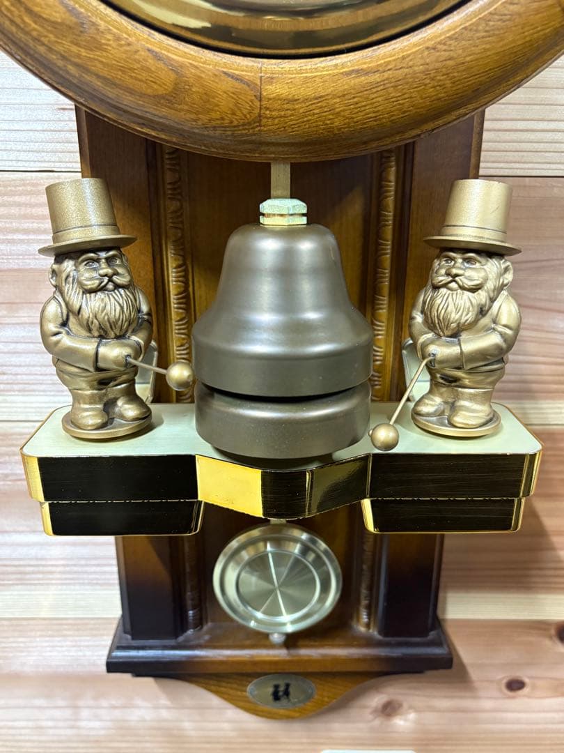 リズム時計 スモールワールド 掛け時計