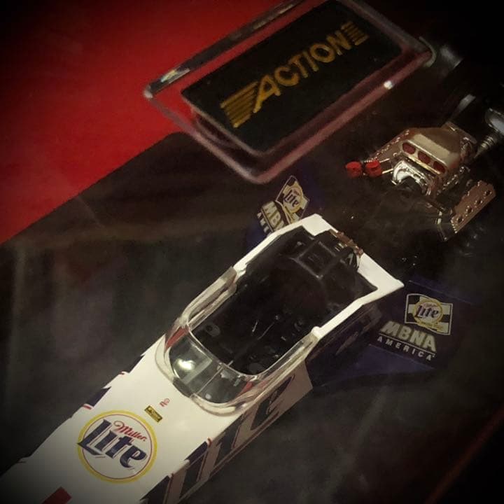 【限定セール】サイン入りミニチュア トップフューエル レーシング NHRA