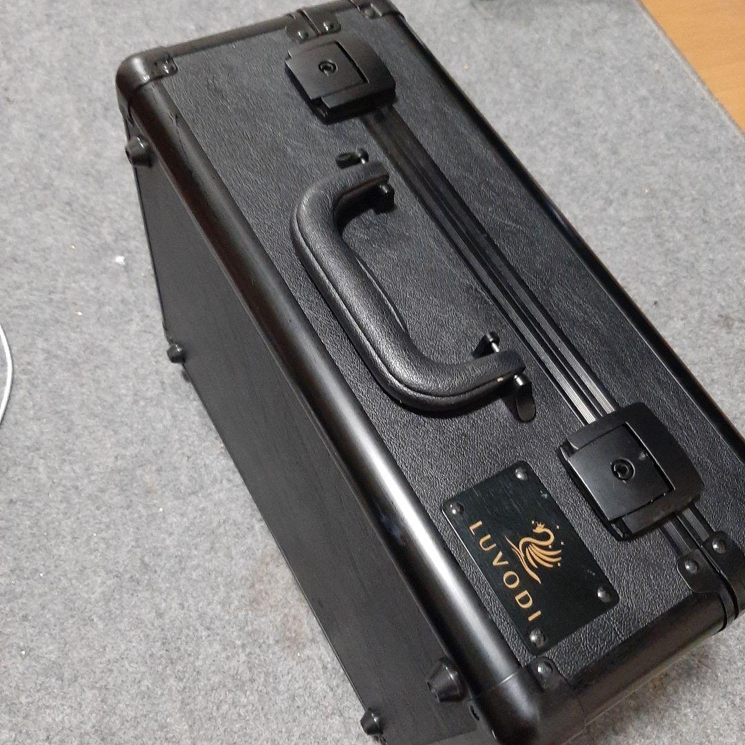 黒い メイクアップボックス+ライト