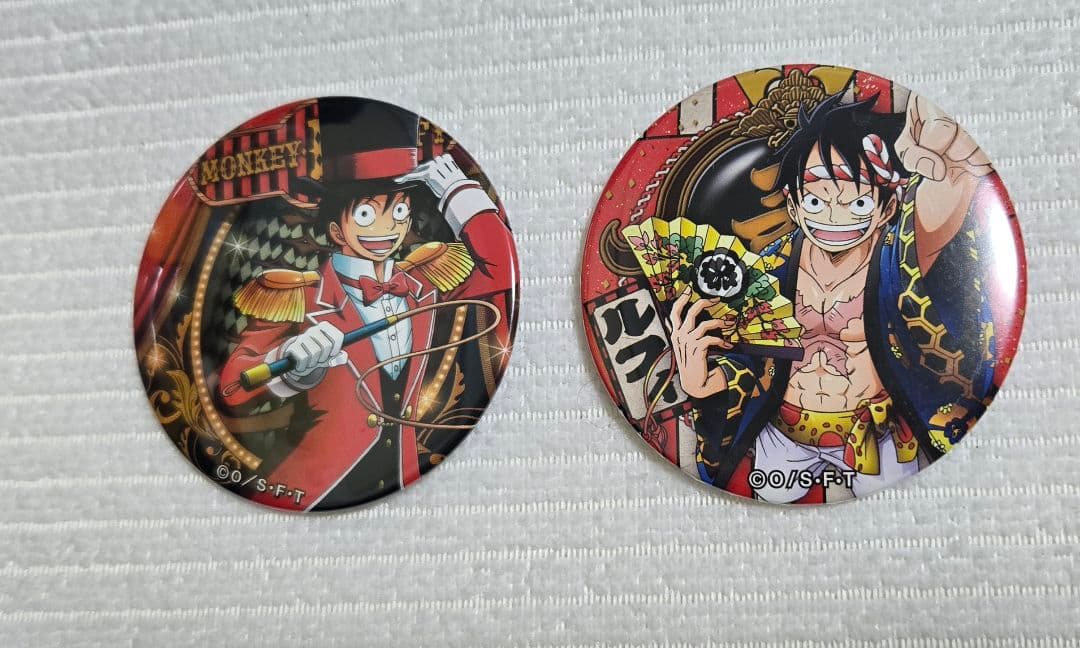 ワンピース ルフィ 輩缶バッジ 8弾 13弾 セット - メルカリ