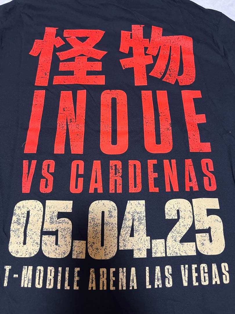 公式】井上尚弥 vs カルデナス L size Tシャツ