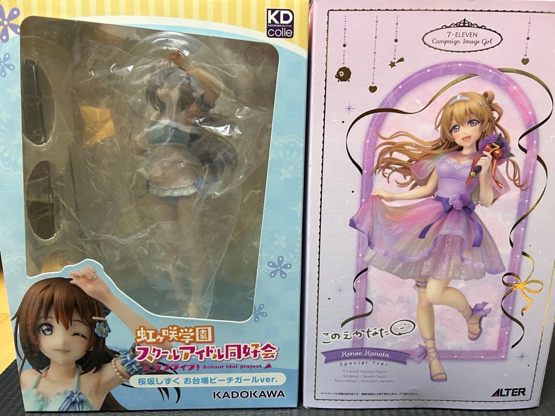 桜坂しずく　近江彼方 KADOKAWA & ALTER フィギュアセット 桜坂しずく 近江彼方 KADOKAWA & ALTER フィギュアセット 桜坂しずく