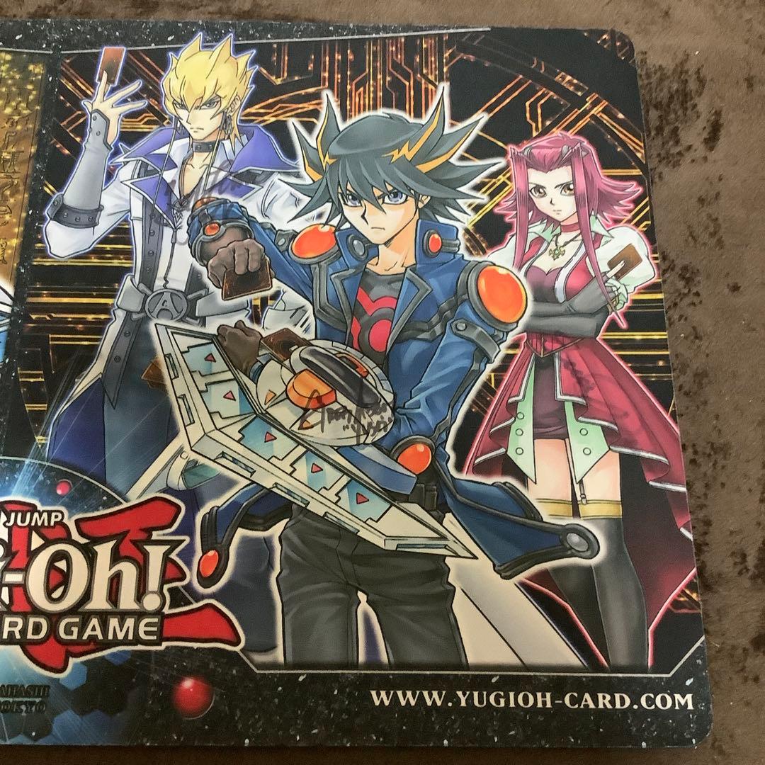【中古】遊戯王 公式 プレイマット 海外声優サイン入り チャリティー限定配布