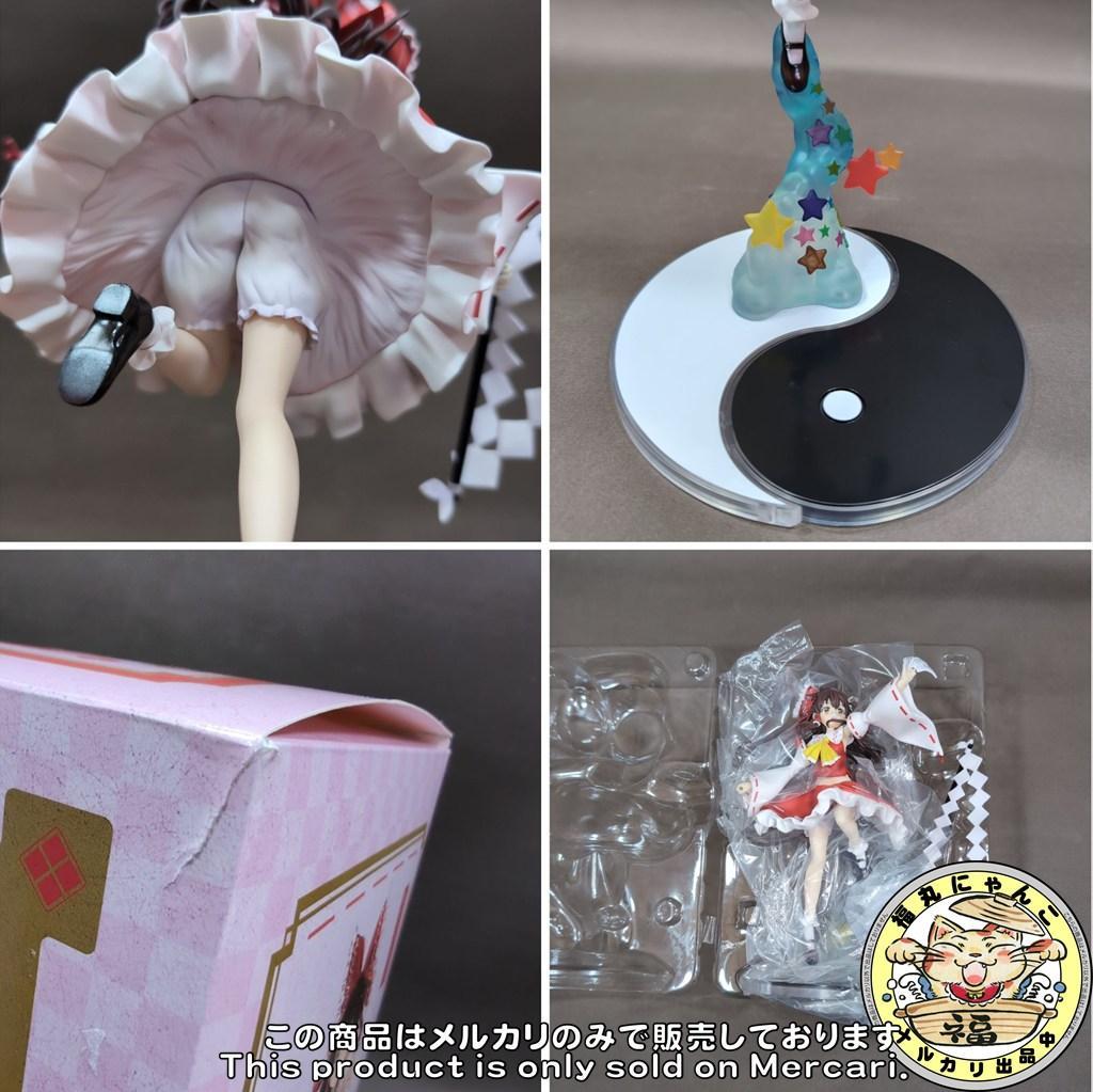 東方project 博麗霊夢 霧雨魔理沙　1/7 フィギュア　アニプレックス