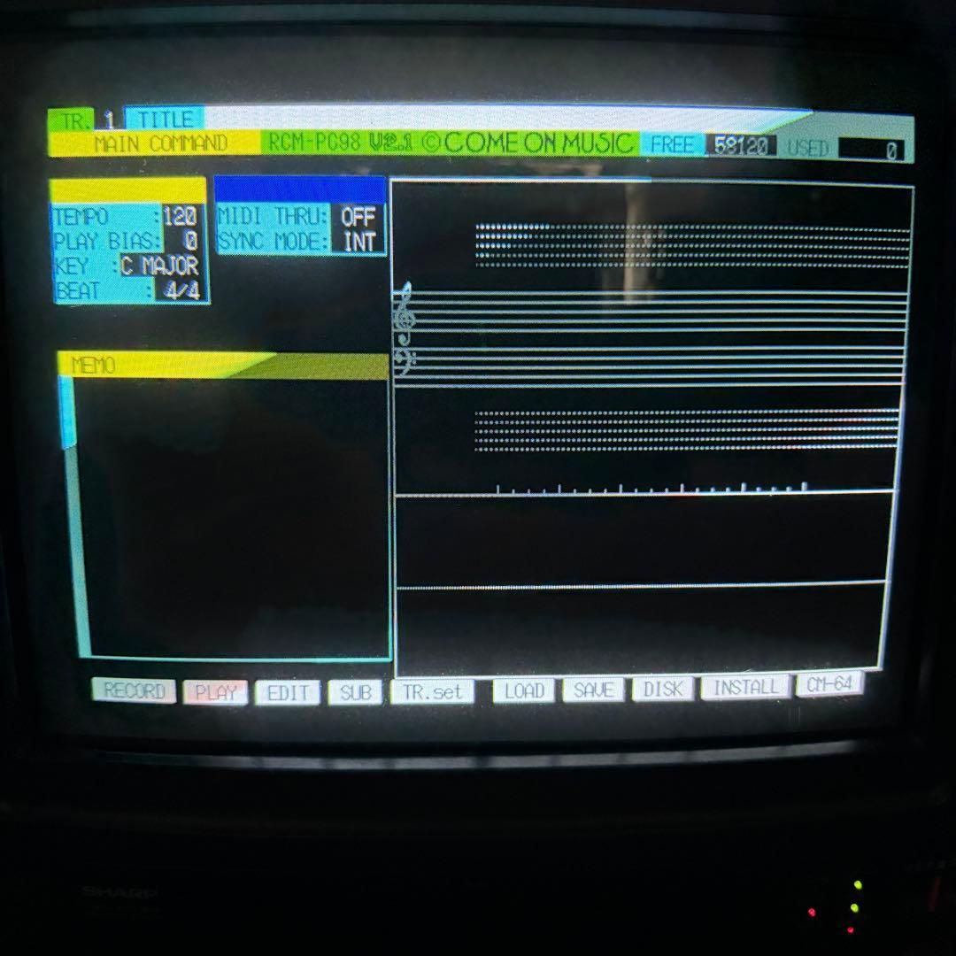 MPU-PC98 II MIDI インターフェース レコンポーザ2.1付き