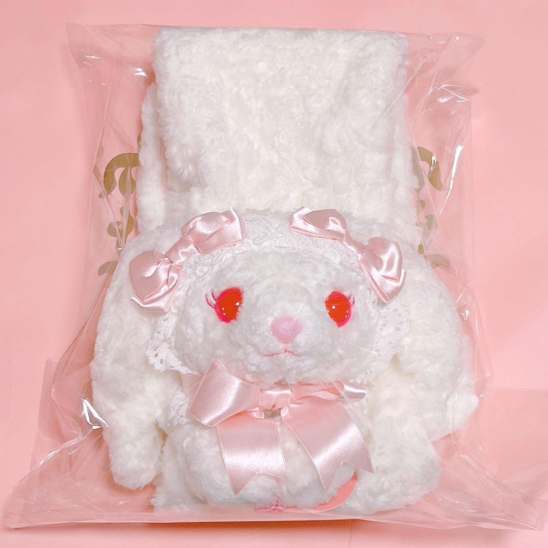 BABY うさくみゃ マフラー オフ白 White