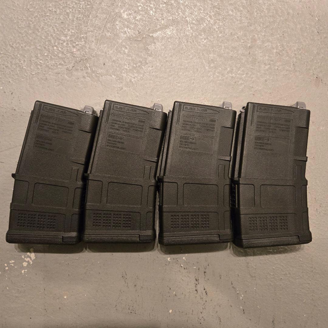 [SYSTEMA PTW対応] マグプルタイプ ショートマガジン 4個セット美品