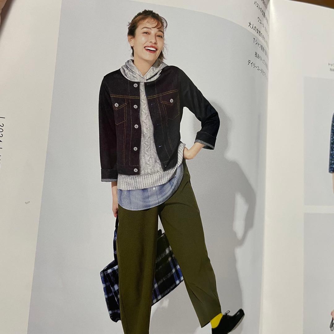 新品　ワコール　カルソン　フェイクデニム・パーカーチュニックカットソーM〜L ②