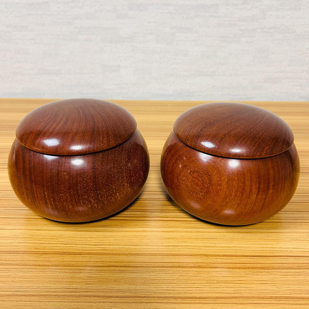 懐志作碁笥 蛤碁石 那智黒石 35~36号 白180個 + 黒179個 囲碁