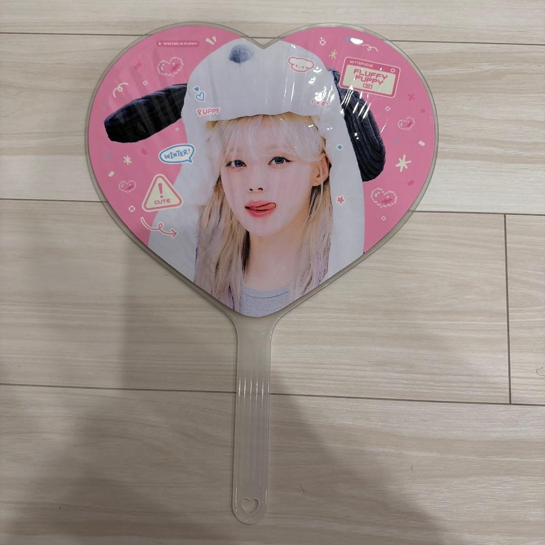 出回り無し！aespa ウィンター マスターさん うちわ - メルカリ