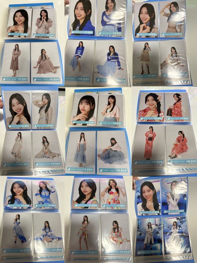 小西夏菜実歴代生写真フルコンプ