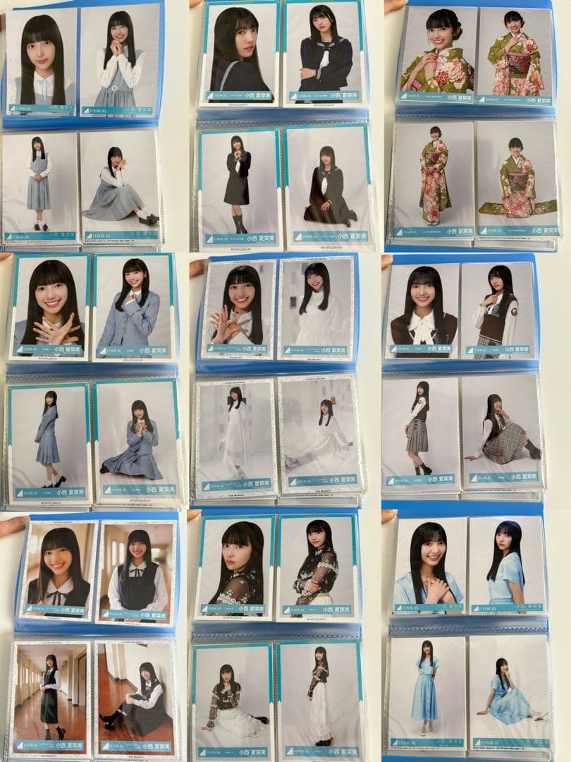 小西夏菜実　歴代生写真　フルコンプ 小西夏菜実 歴代生写真 フルコンプ 小西夏菜実 コンプまとめ売り 日