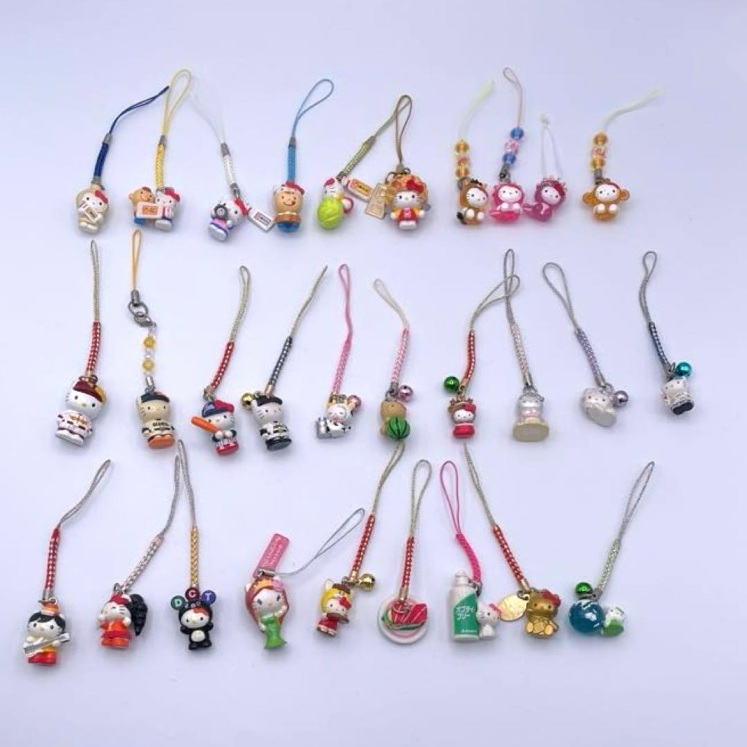 ご当地キティ　ストラップ　101個セット　まとめ売り