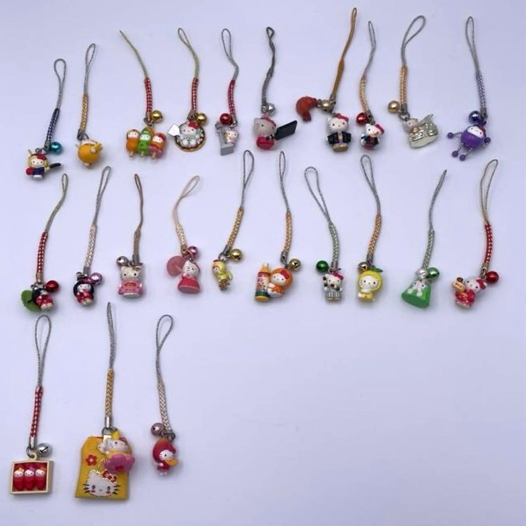 ご当地キティ　ストラップ　101個セット　まとめ売り