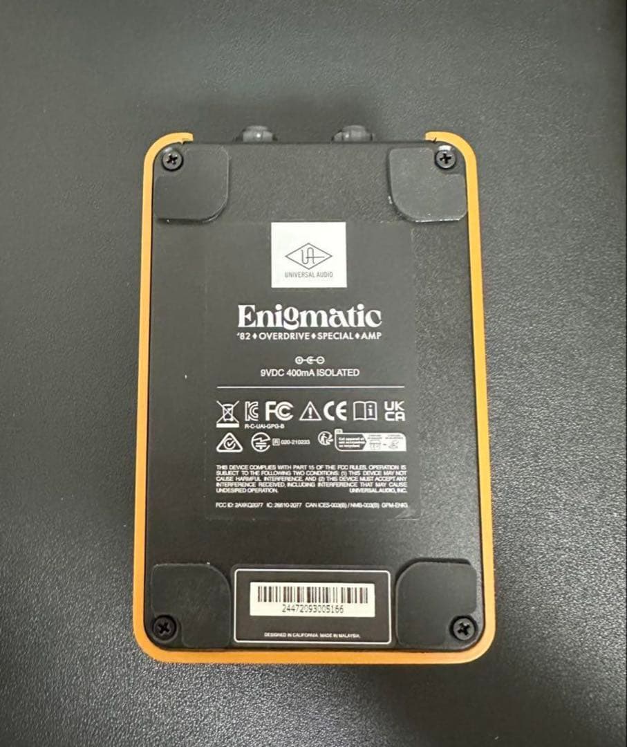 ギター UAFX Enigmatic 82' Overdrive Special