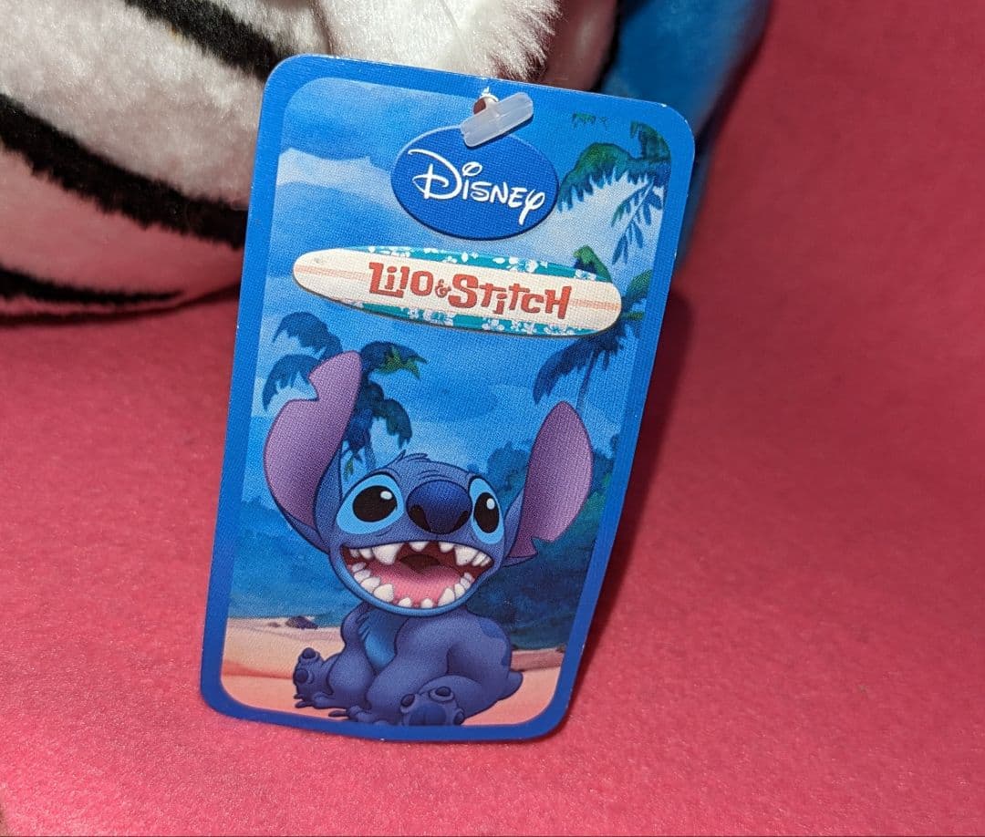 激レア♡スティッチ♡ホワイトタイガー被り物♡BIGサイズぬいぐるみ＆ストラップ♡