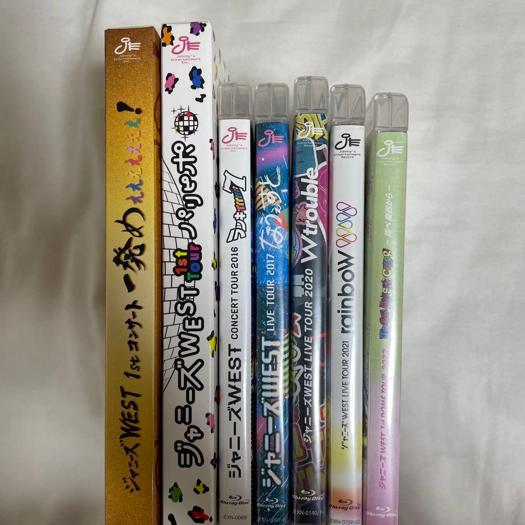 ジャニーズWEST、WEST. 歴代DVD＆BluRayまとめ売り 17点