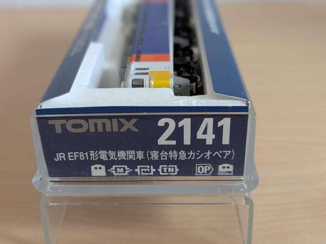 TOMIX EF81 電気機関車（寝台特急カシオペア） 2141