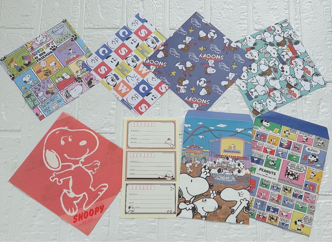 スヌーピーおすそ分けファイル♡アメキャラ＆スタバ限定1セット増量