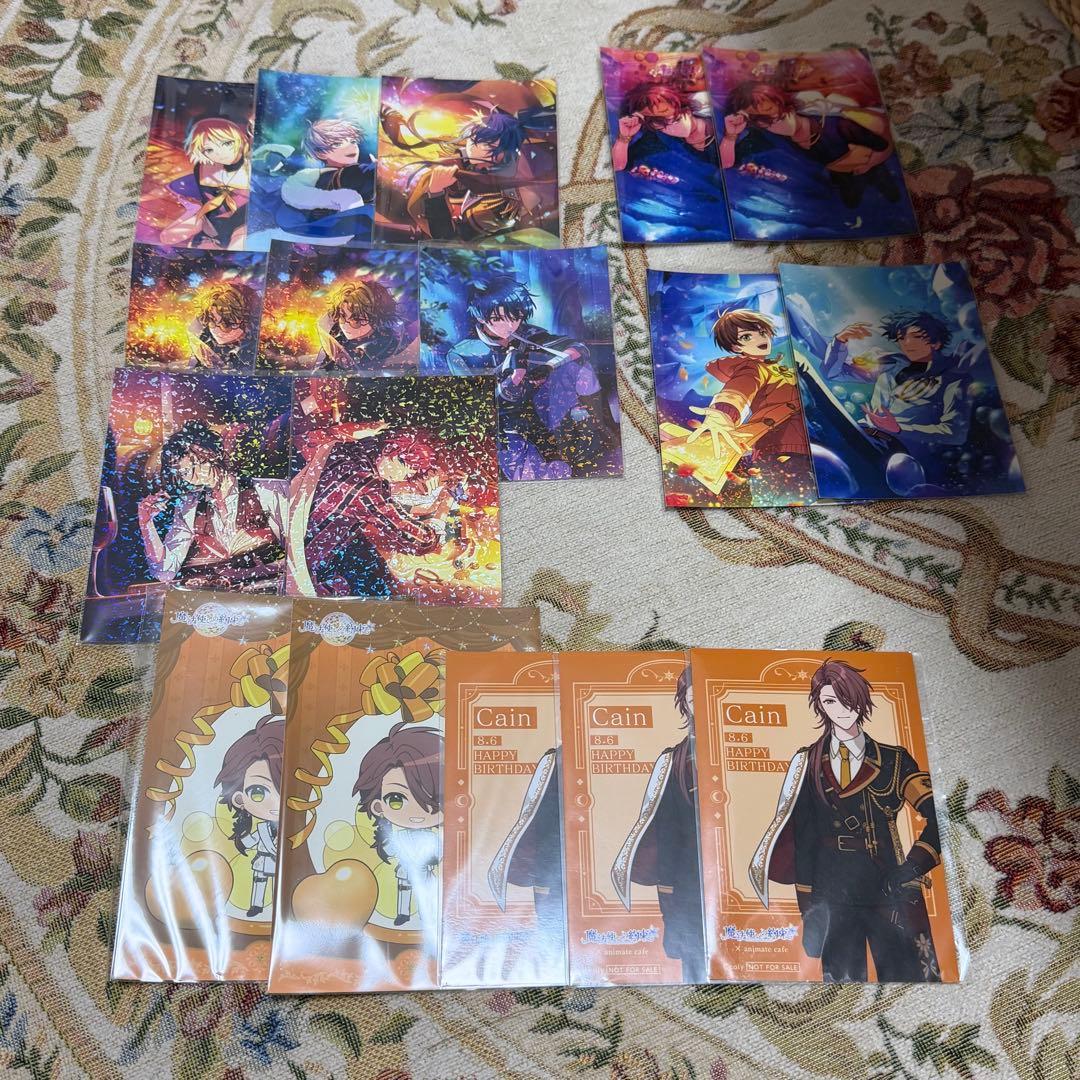 まほやく カインナイトレイ 祝祭 まほパ 缶バッジ ブロマイド ポストカード