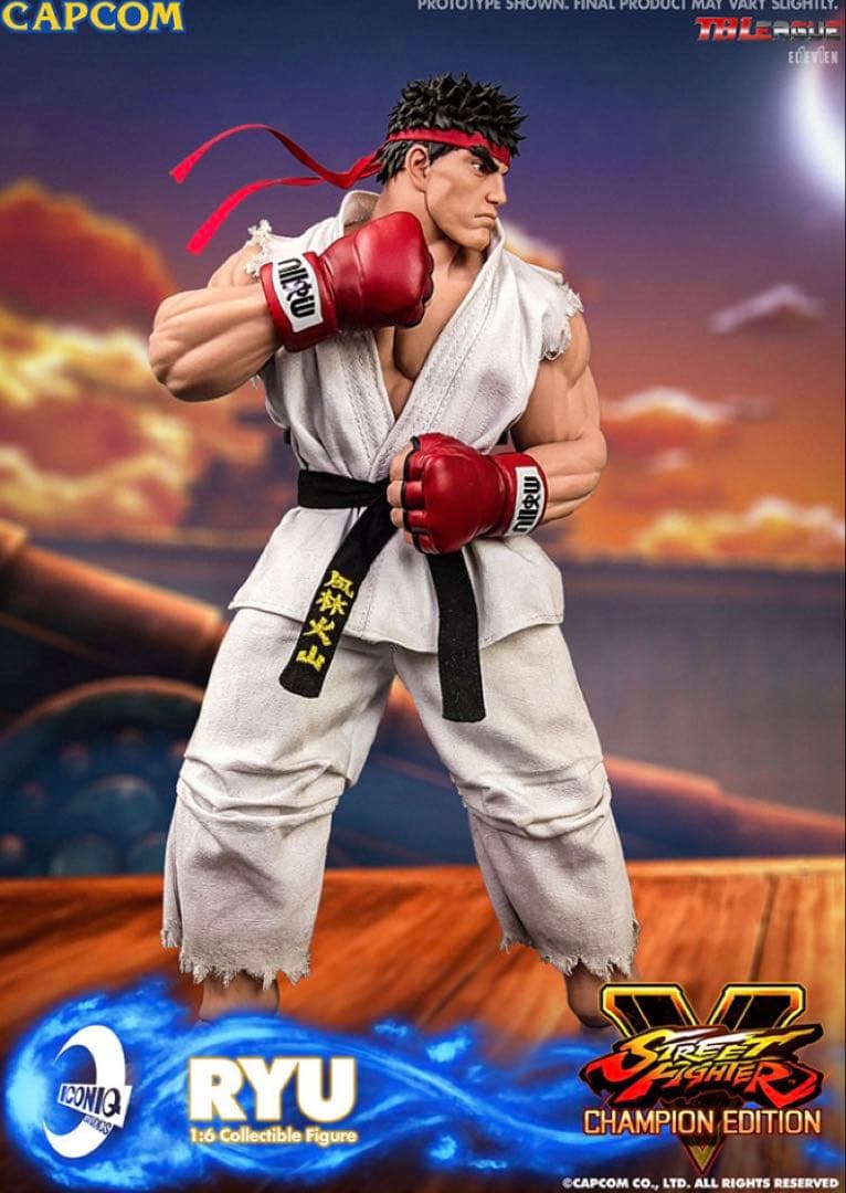 本日限定値下 ストリートファイター RYU 1/6 リュウ アイコニック
