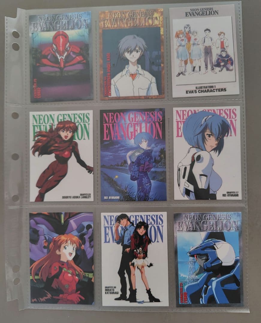 【当時物】エヴァンゲリオン　カード類まとめ