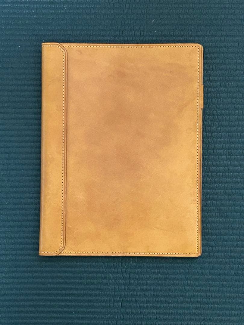土屋鞄　ナチューラ　B5ノートカバー　ヌメ革