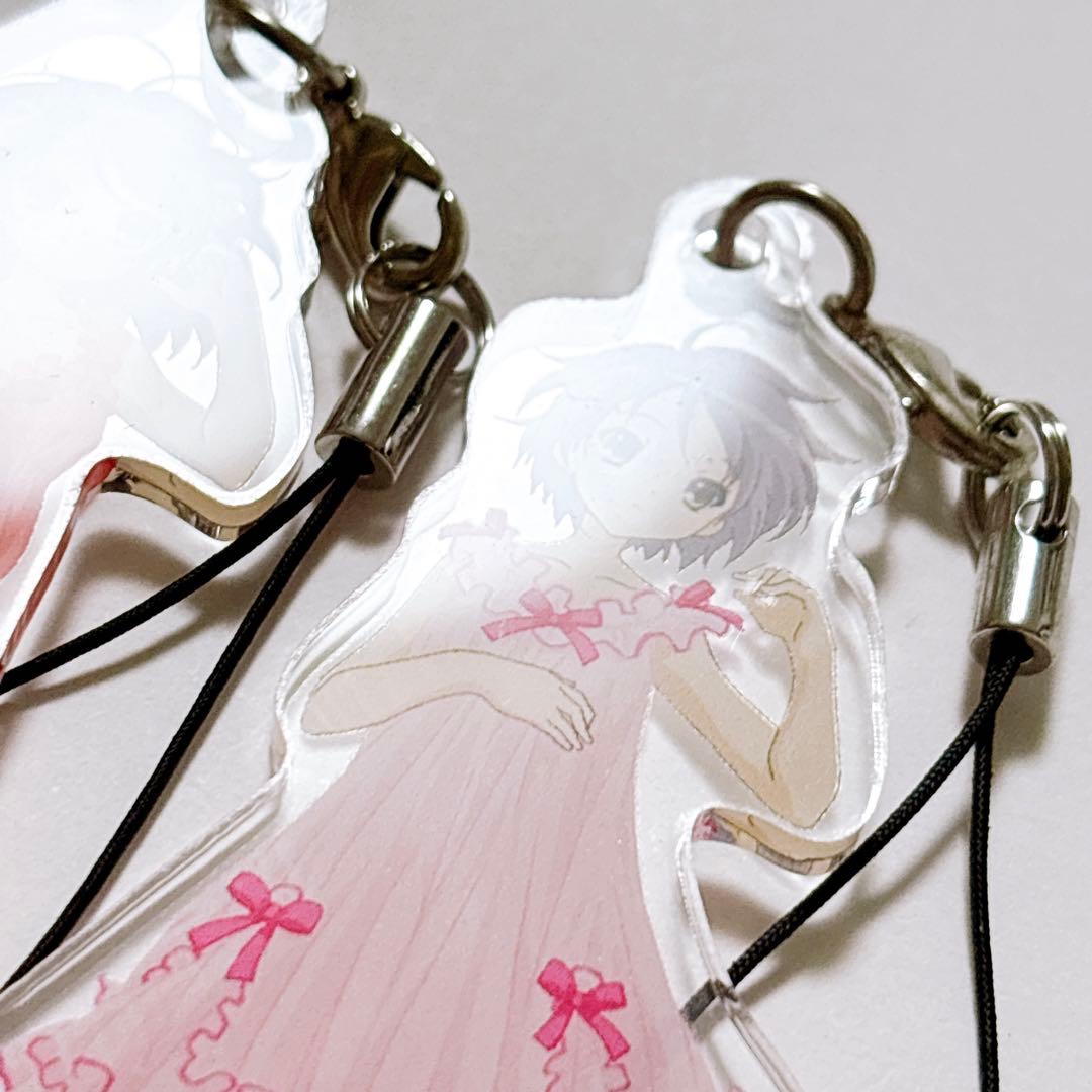 涼宮ハルヒの憂鬱 ハルヒ 長門 みくる アクリルストラップ 3点セット 未使用品